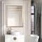 Brushed Brass/Chrome Metal Framed Beveled Edge Wall Mirror - 30" x 40"